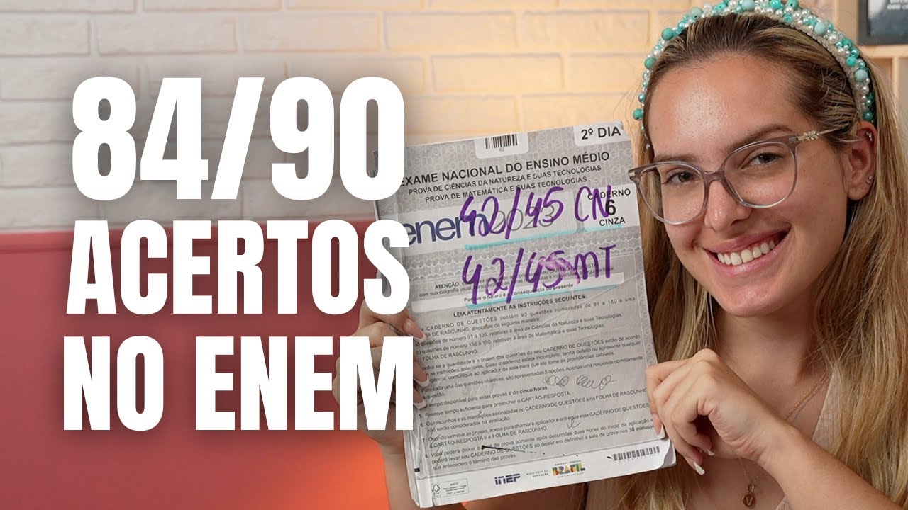 ESTRATÉGIA DE PROVA PARA O SEGUNDO DIA DO ENEM (93% DE ACERTOS)