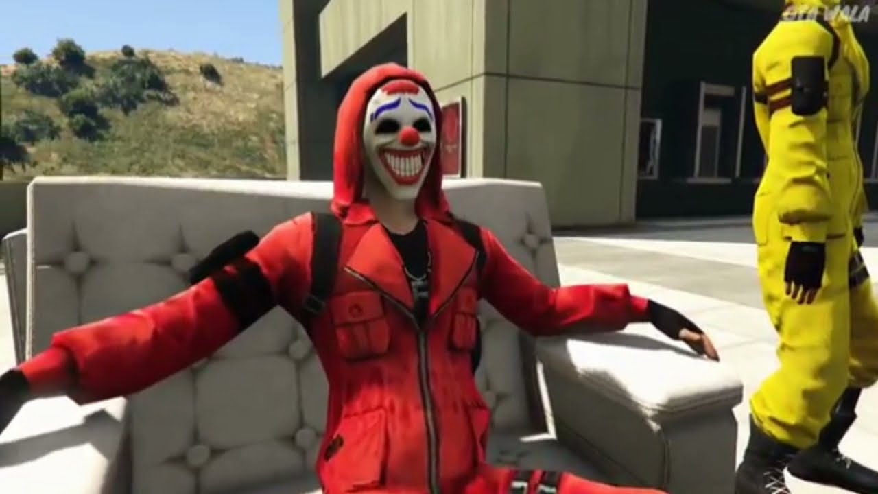 GTA X FREE FIRE :GREEN CRIMINAL 😓 SPIN ROYAL