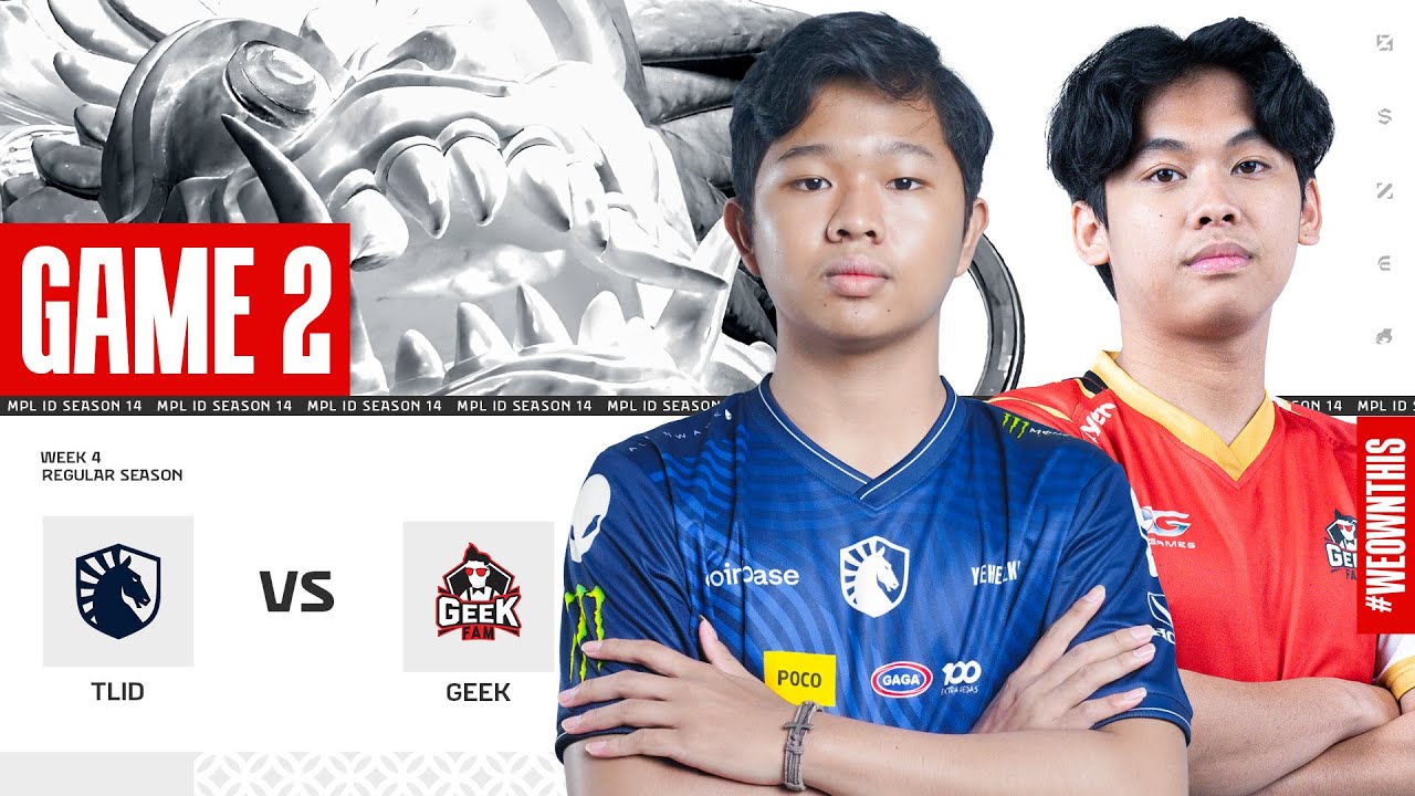 TEAM LIQUID ID vs GEEK FAM | Regular Season Week 4 Day 2 | Game 2 | 