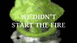 Billy Joel - We Didnt Start The Fire Picslyrics