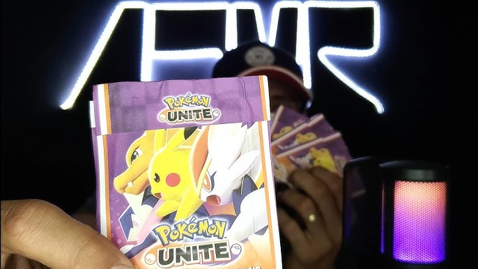 ABRINDO CARTAS POKÉMON UNITE 