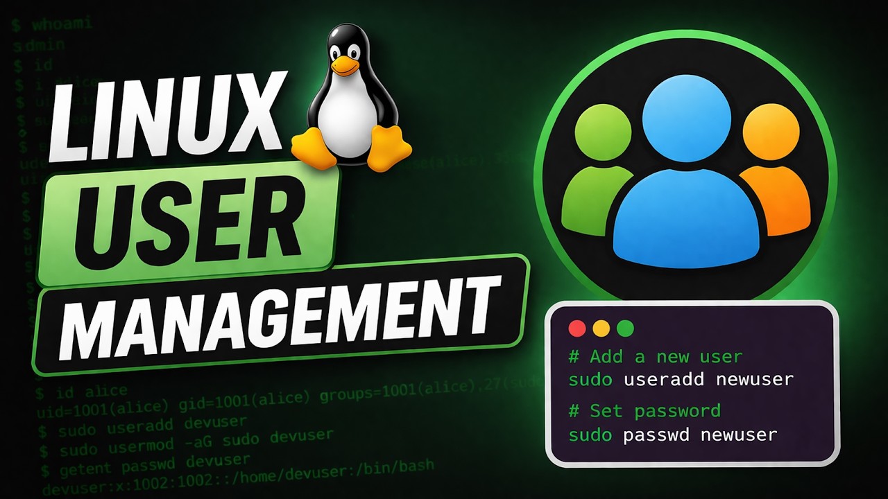 Linux User Management - YouTube