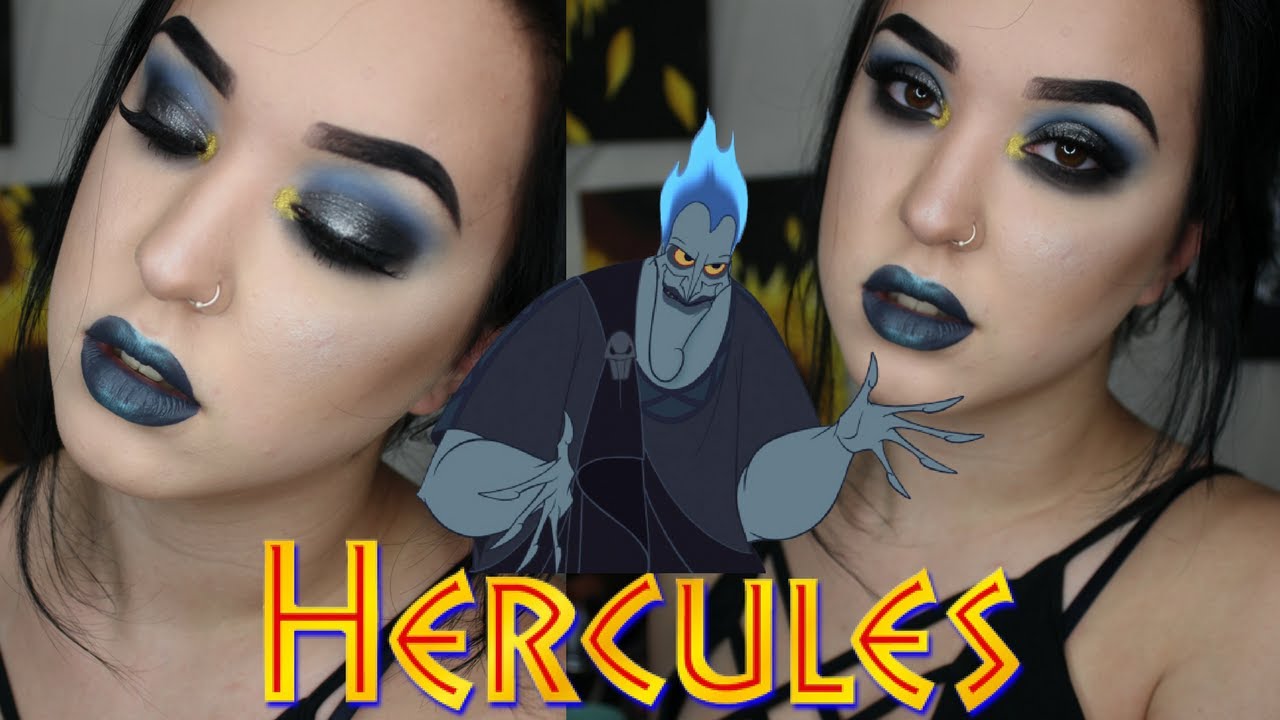 Hades-inspired stage makeup (products in comments) : r/MakeupAddiction