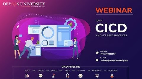 Free Webinar On CI CD pipeline for deploying Microservices on Kubernetes