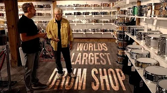 I Got An All Access Pass to the "World's Largest Drum Shop"