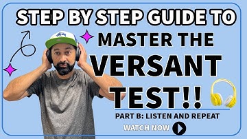 🎧 Mastering the Versant Test: Improve Your Listen and Repeat Skills 🎙️