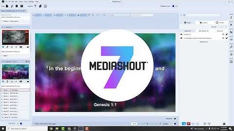New in MediaShout 7: Little Things That Make A Big Difference