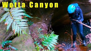 Wotta Canyon - Bells Line - Blue Mountains Canyoning - 4K