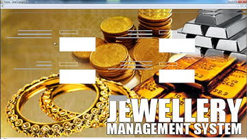 Jewellery Management System | Student Projects