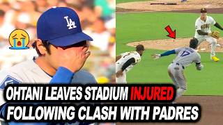 Ohtani Suffers Injury During Violent Clash With Padres In Game 3 — Immediately Escorted To Hospital screenshot 5