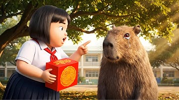 Capybara ăn bánh trung thu, HUỆ bắt gặp ... và cái kết bất ngờ #capybara