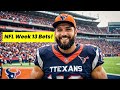 Week 13 NFL Betting Strategies: Bet Like a PRO