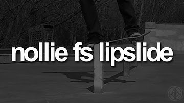 Nollie Frontside Lipslide: First-Person Skateboarding.