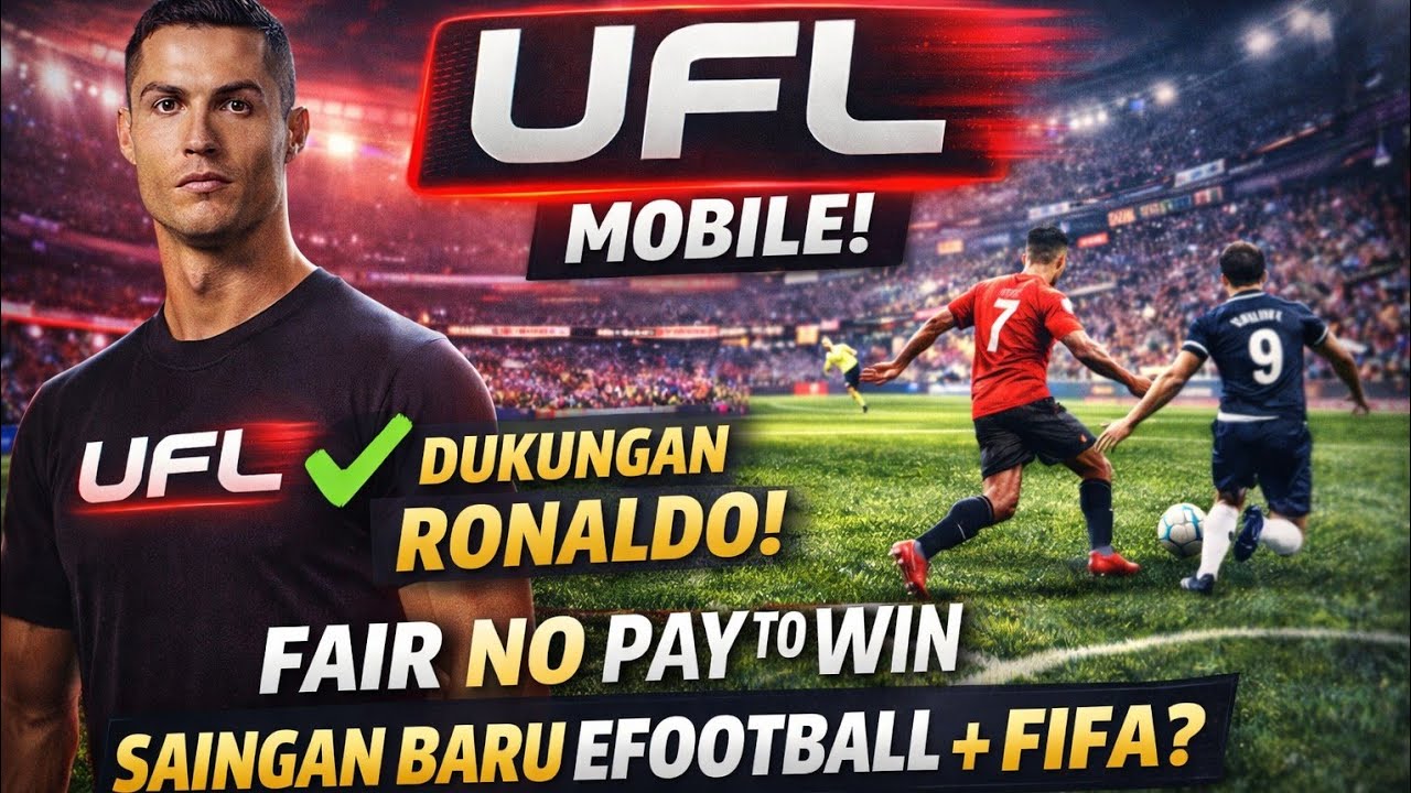 UFL Mobile Dibuat Developer Baru, Tapi Didukung Ronaldo! Ini Faktanya