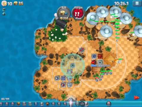 [TowerMadness 2] World 4 - 7 Slithering Sands 4 stars - hard mode