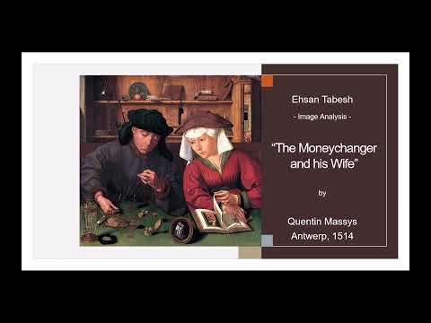 Image Analysis - The Moneychanger And His Wife