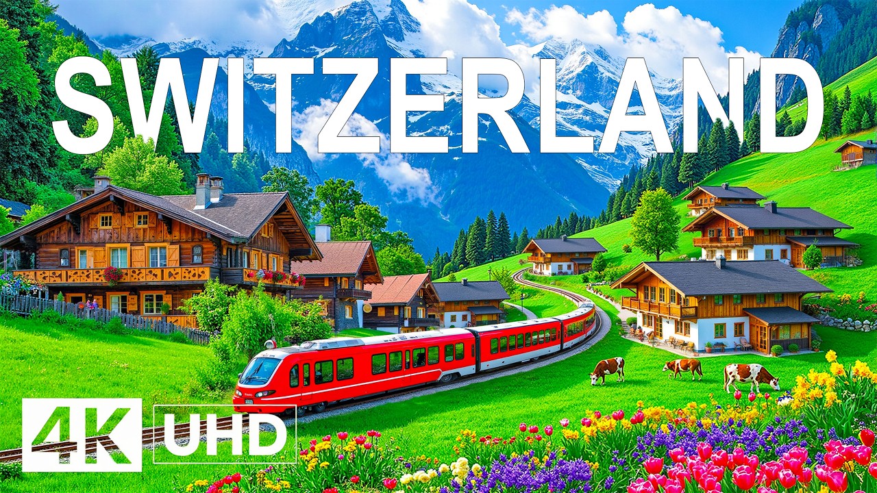 Switzerland 4K | Discover Heaven on Earth – Stunning Alps, Lakes & Villages