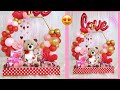 HERMOSA ANCHETA PARA AMOR Y AMISTAD *ARREGLO CON GLOBOS Y CHOCOLATES *DIY