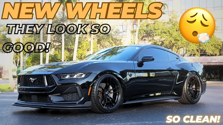 NEW RACING WHEELS FOR THE MUSTANG GT!