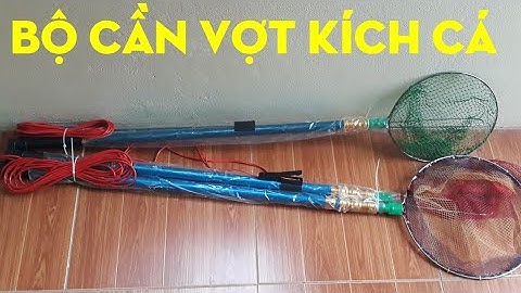 Trọn bộ cần vợt kích cá đây rồi các bác ơi.rất ngắn gọn và nhẹ nhàng.sđt 0988557300