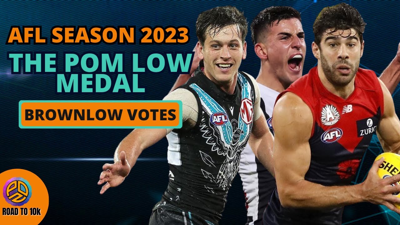 AFL 2023 Brownlow Predictor - Round 12 - Edge of the Crowd