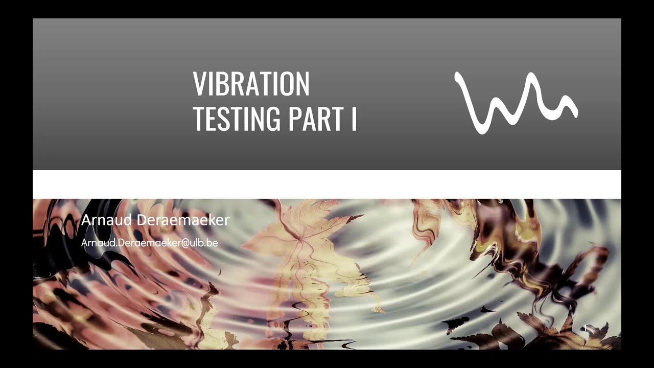 Vibration testing I - YouTube
