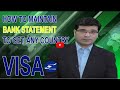 How to Maintain a Bank Statement needed for a Visit or Tourist Visa in  Urdu By Easy Visa Urdu_Hindi