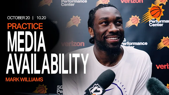 Mark Williams Phoenix Suns Practice Media Availability | 10-20-25