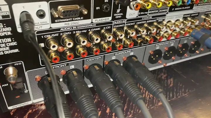 Dolby Atmos XLR VS RCA Cables Does it make a Difference?(part 1 of 2)