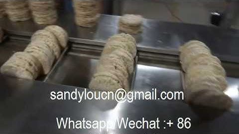 Rice cake packaging machine with auto feeder rice cake packing machine without tray   Sandy Lu