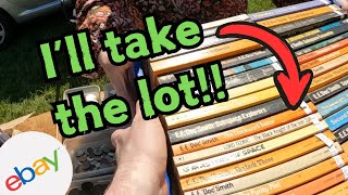 I FOUND SOOO MANY BOOKS AT THIS CARBOOT TO RESELL ONLINE