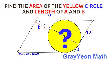 Find the area of the circle #thinkoutsidethebox #geometryskills #mathpuzzles