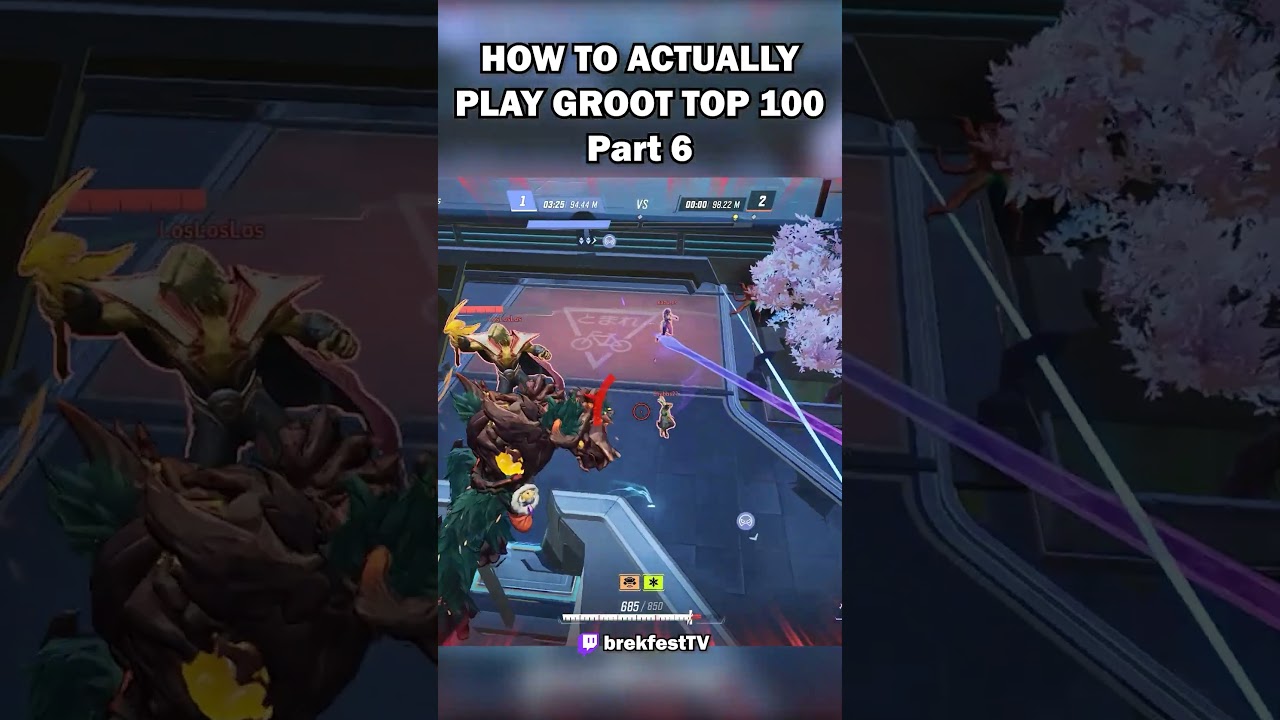 Marvel Rivals Groot Guide Part 6 Top 0.1% Player 