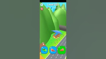 Shape shifting Game//Level 325 #Short