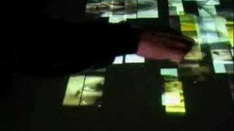 preshape multitouch table