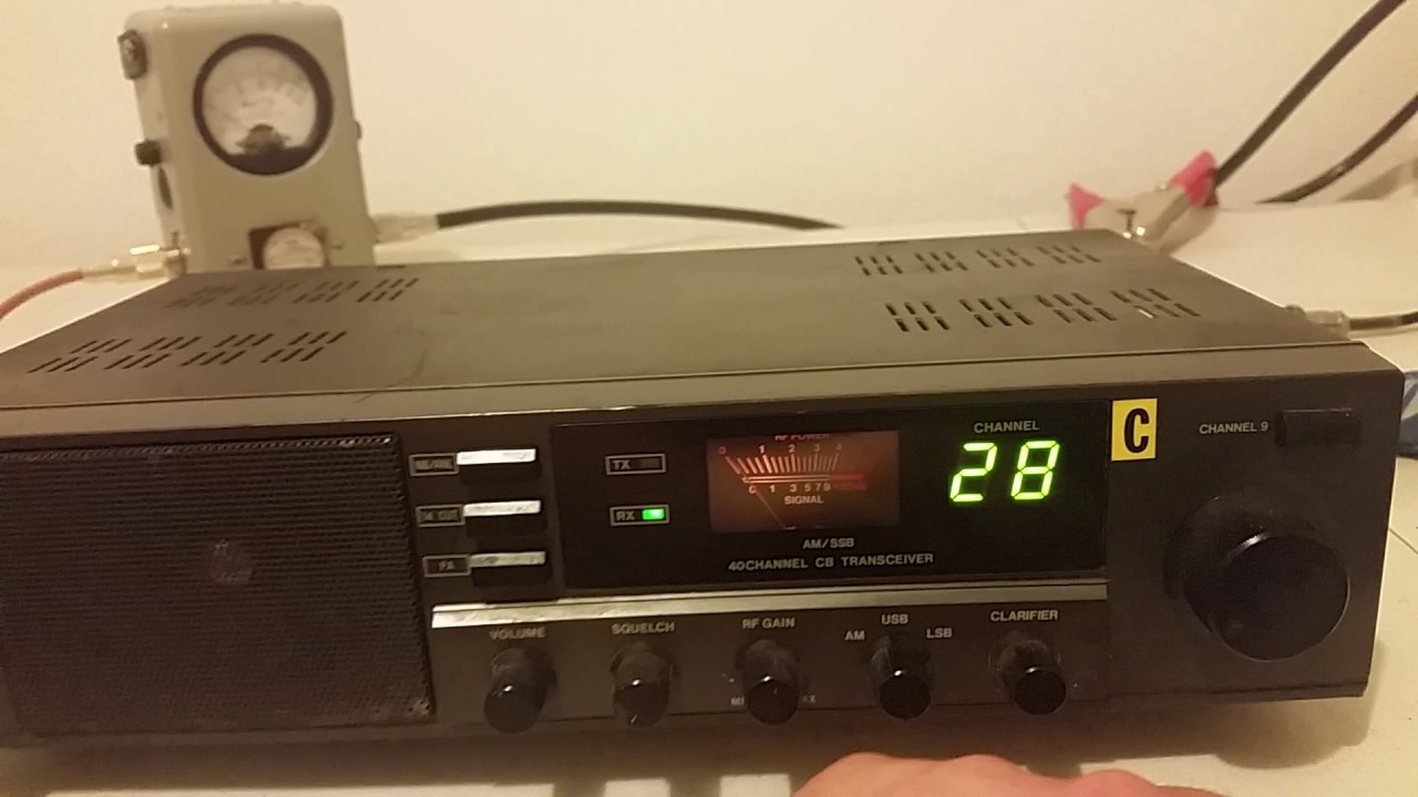 Uniden Pro 810e SSB Base Station CB YouTube