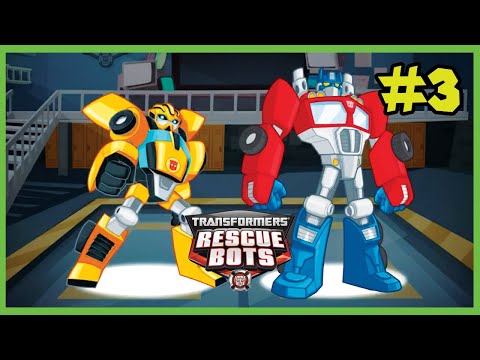 トランスフォーマー レスキューボッツ：ヒーローアドベンチャー - バンブルビーとオプティマスプライムで遊ぼう！パート3