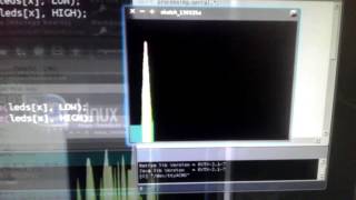 Pot Controlled LED Array W/ Reverse Switch And Processing Graphics