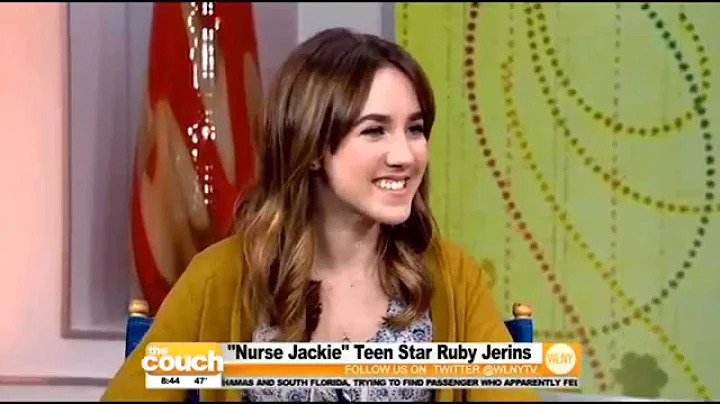 "Nurse Jackie" Teen Star Ruby Jerins On The Couch