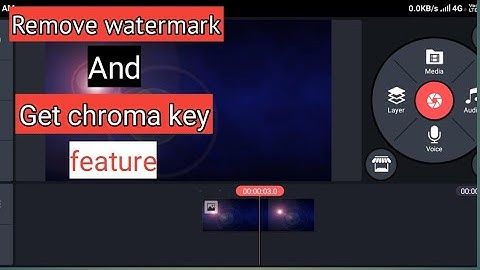 How to remove watermark in kinemaster and enable chroma key feature/very easy just 1 click/💯