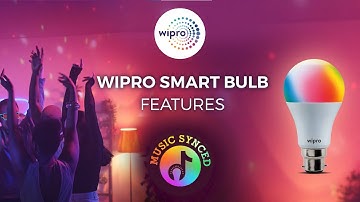 Wipro Smart Light | Schedule, synchronize and set lighting to your mood