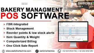 Bakery POS Billing Software - Touch Enable screenshot 2