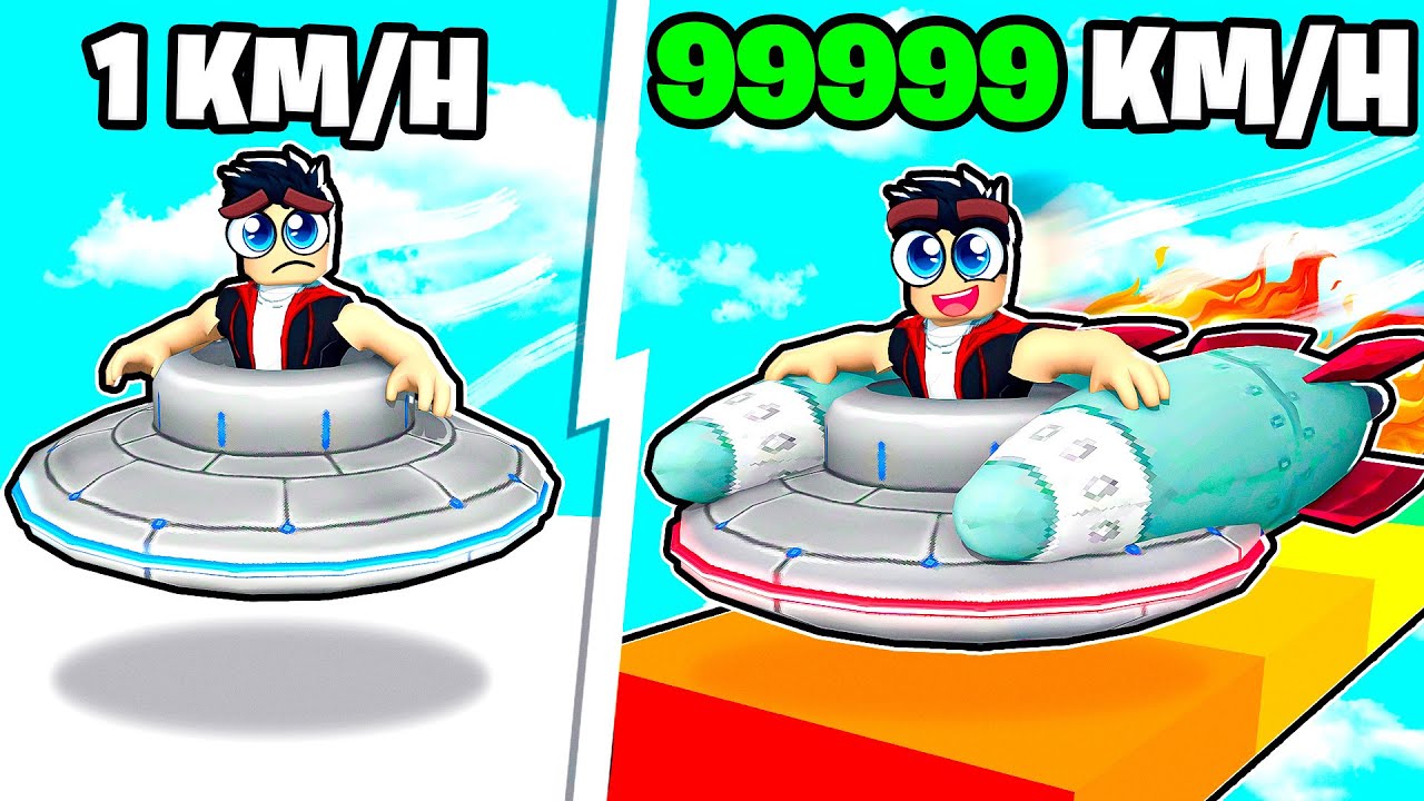 J'ai Amélioré ma SOUCOUPE AU NIVEAU MAXIMUM sur Roblox !