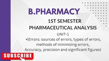B.pharma 1st sem P
