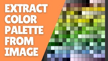 Blender Extract Color Palette From Image