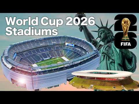 ملاعب كأس العالم  2026 في كندا الولايات المتحدة المكسيك