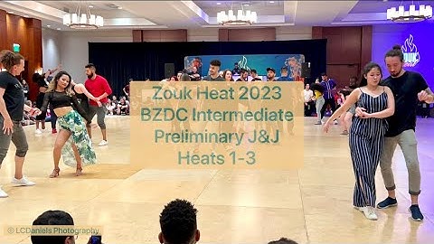 Zouk Heat 2023 - Intermediate J&J Preliminary Round, Heats 1-3 Songs 1-3