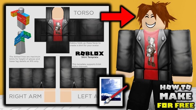 Complete Guide To Making Free Shirts On Roblox Youtube - sharkblox roblox t shirts