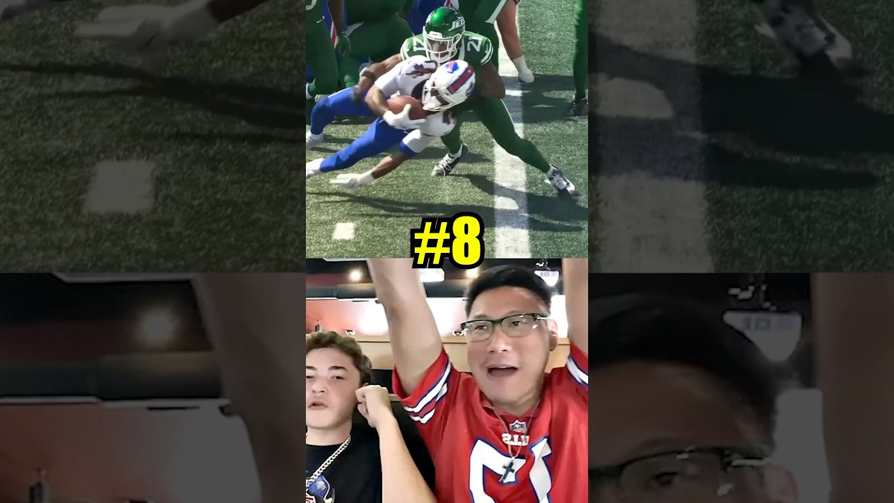 Reacting to Buffalo Bills Top 10 Plays vs Jets | NFL Week 2 