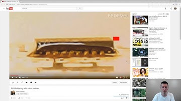 TIP #056: If you are soldering a BGA manually (e.g. by a hot air gun), watch when it settles down